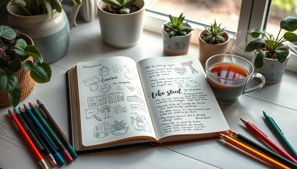 journal notebook techniques