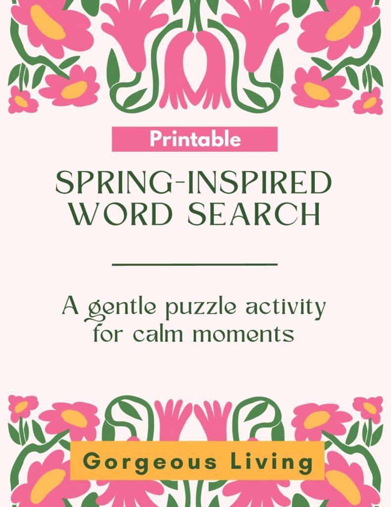 Mindful Word Search – Calm Moments