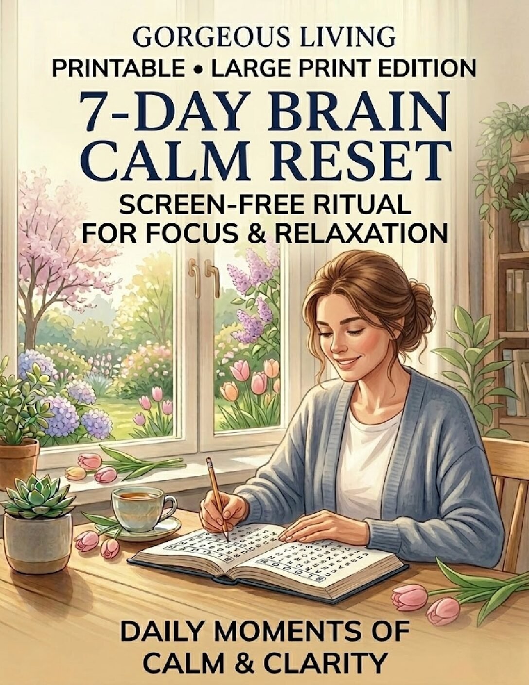 7-Day Calm Brain Reset Printable